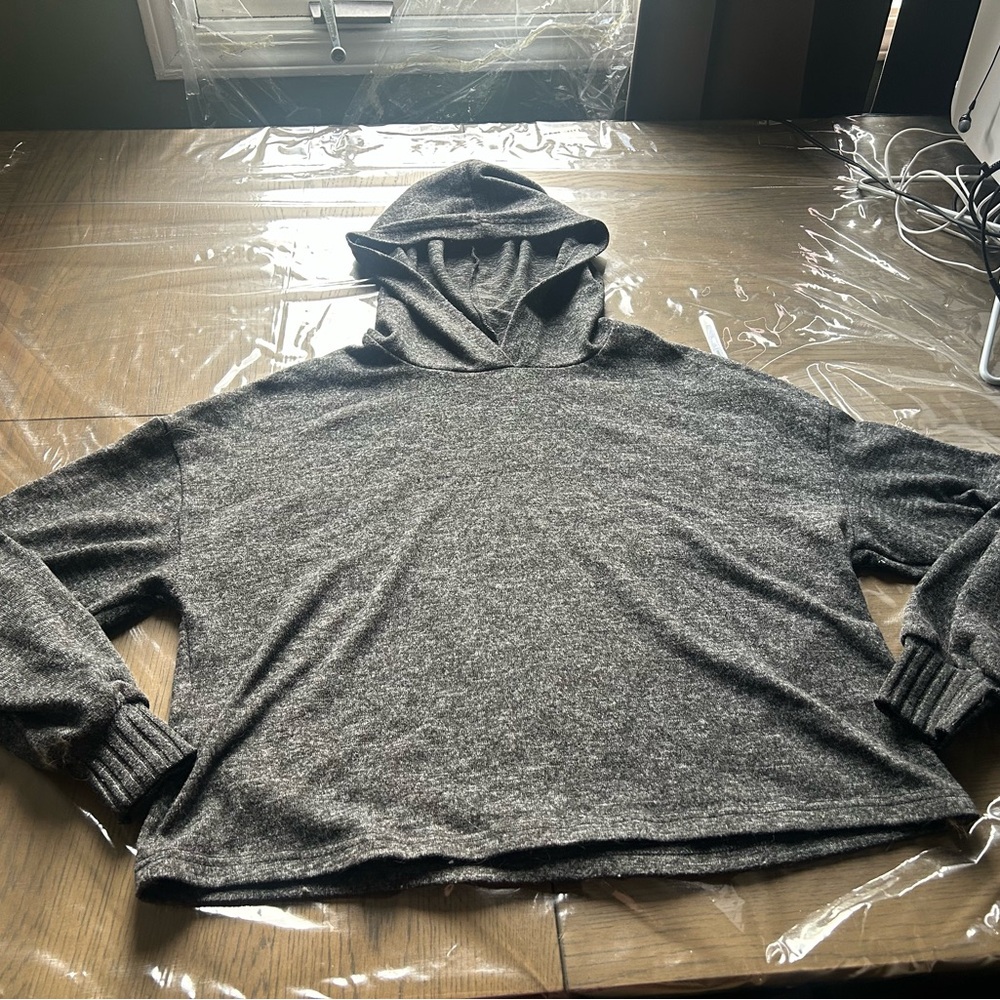 4/$15⚡️Gray Hooded Sweater